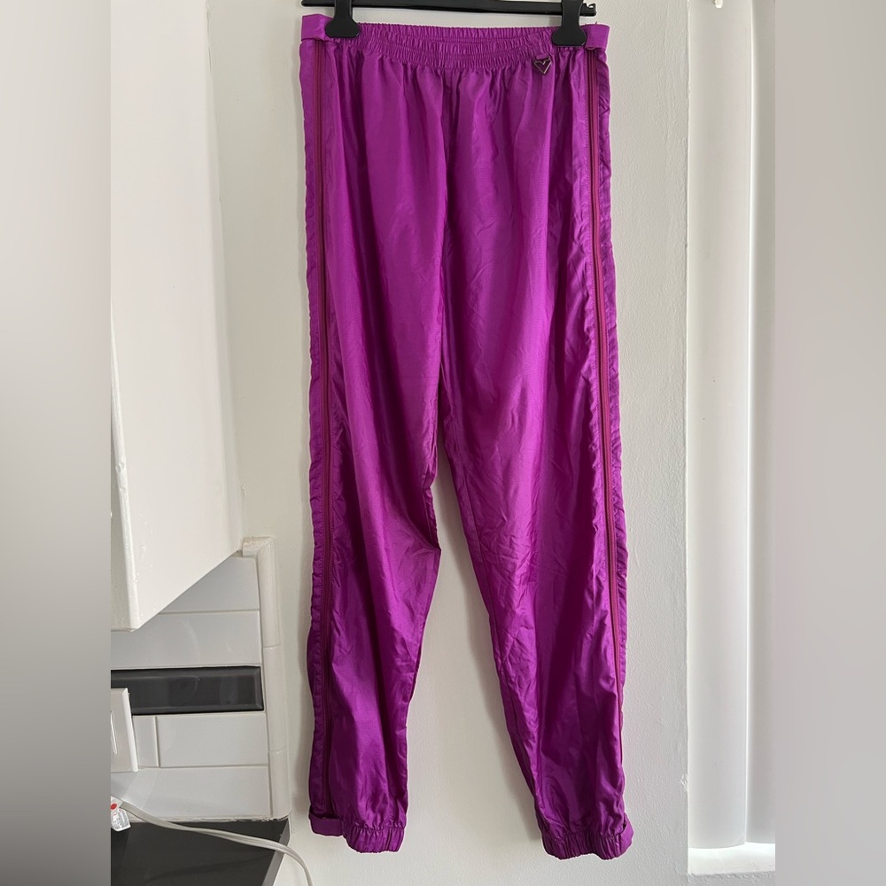 Obermeyer Vintage 80’s Totally RAD Ski Pants M Hot Pink